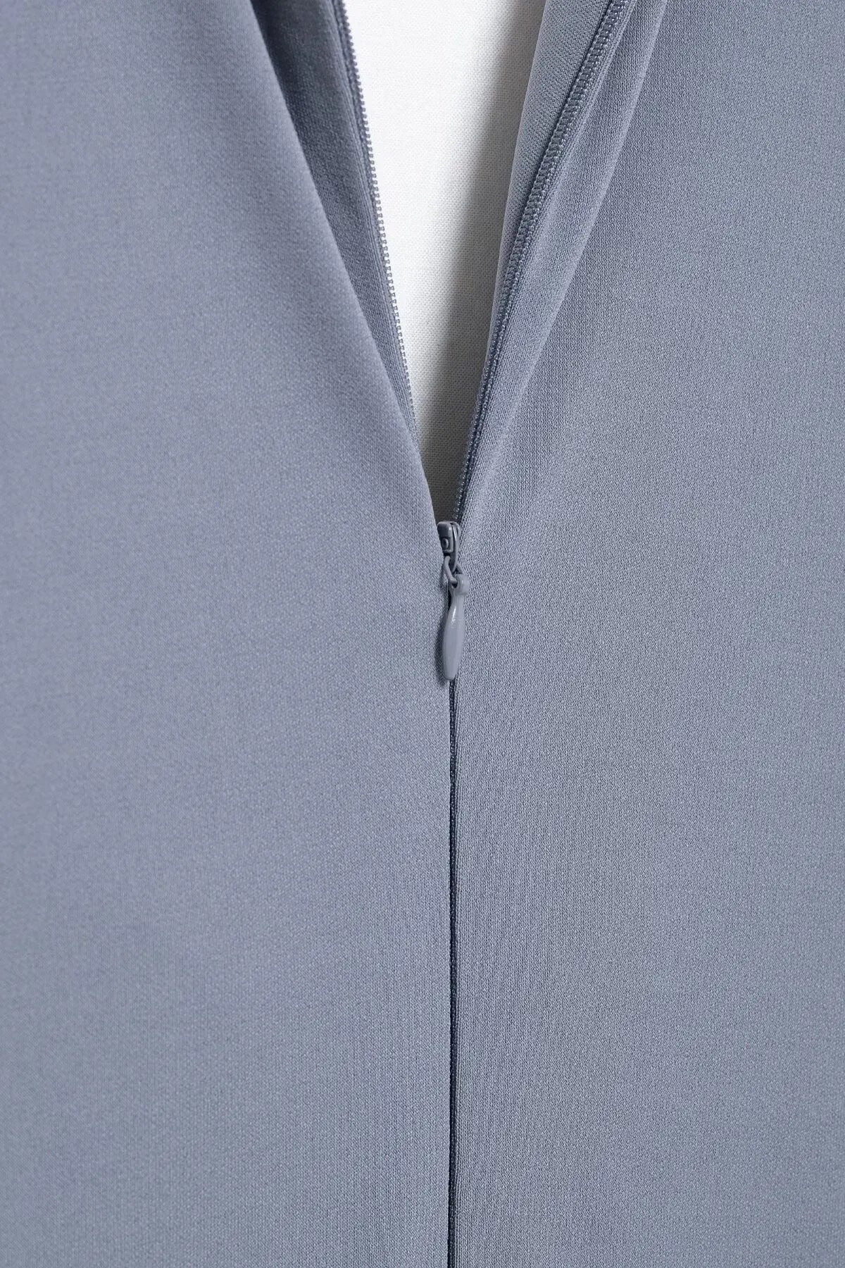 Belt Pleated Elegant Long Sleeve Dress Shell