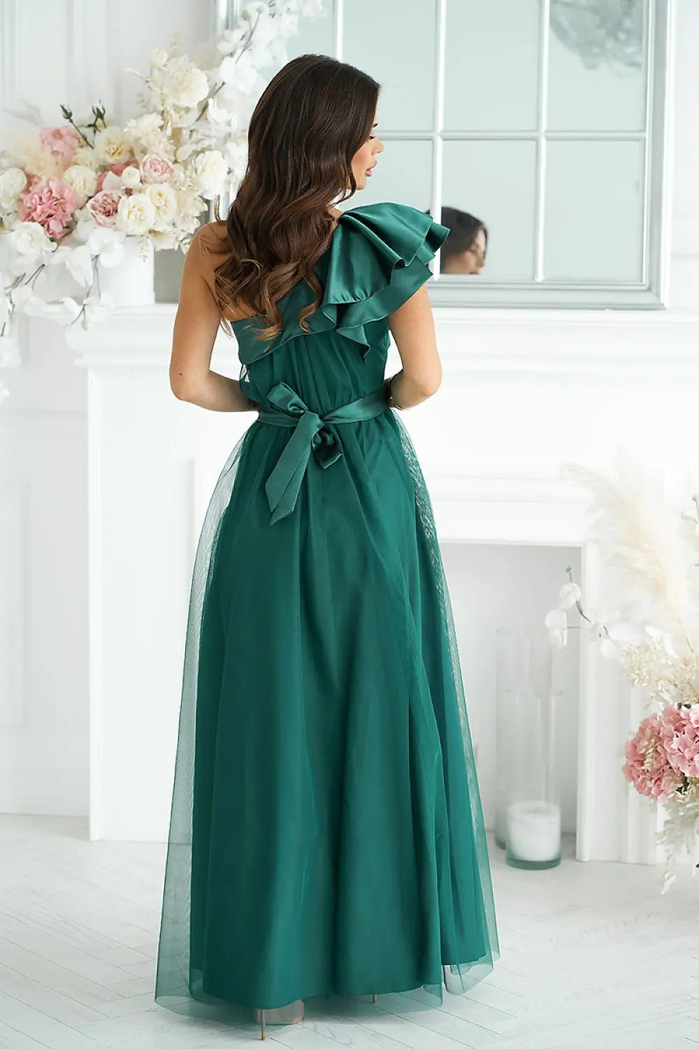 Long dress model 200242 Bicotone