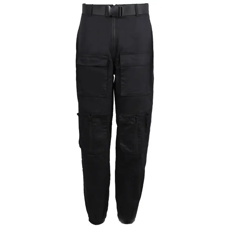 Slim Slimming High Waist Pocket Zipper Casual Ankle Banded Working Pants Women MeiGirls