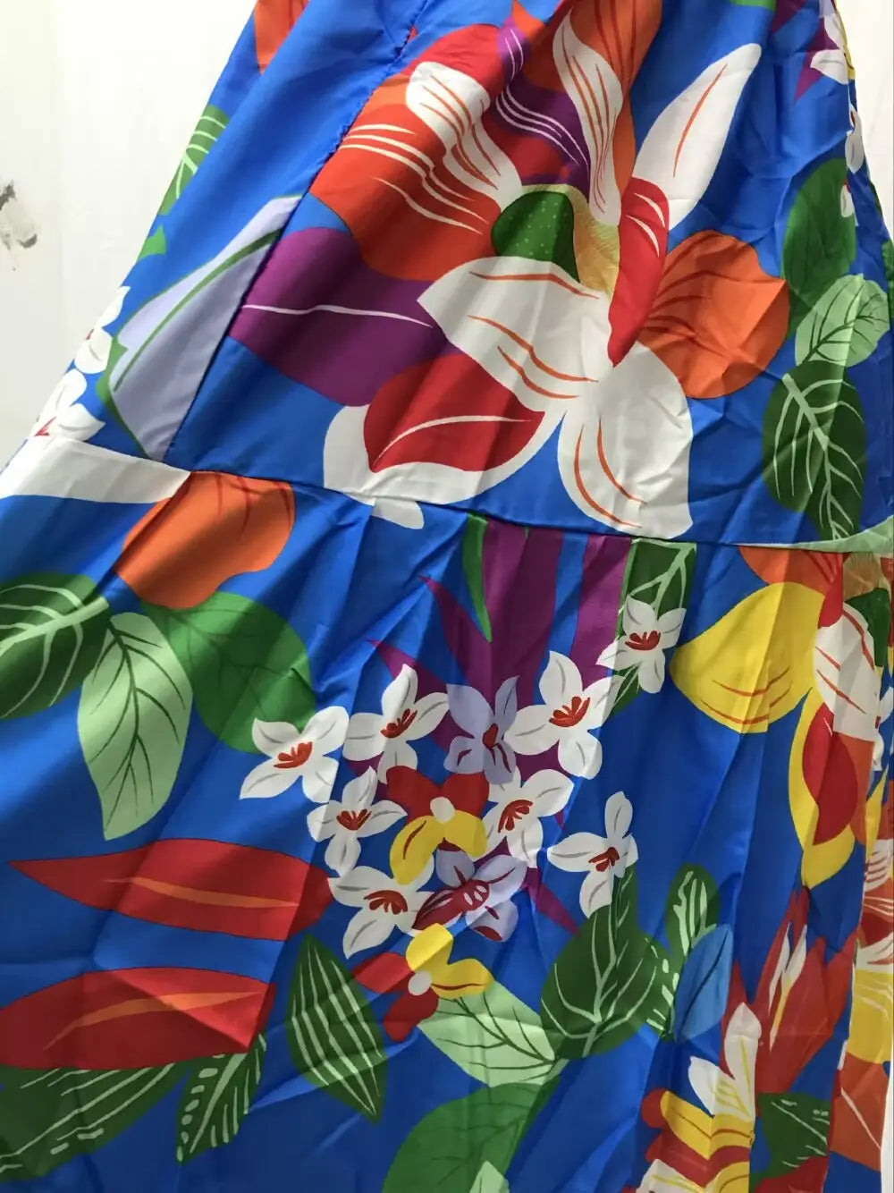 Summer Floral Print Multi Color Dress SCC