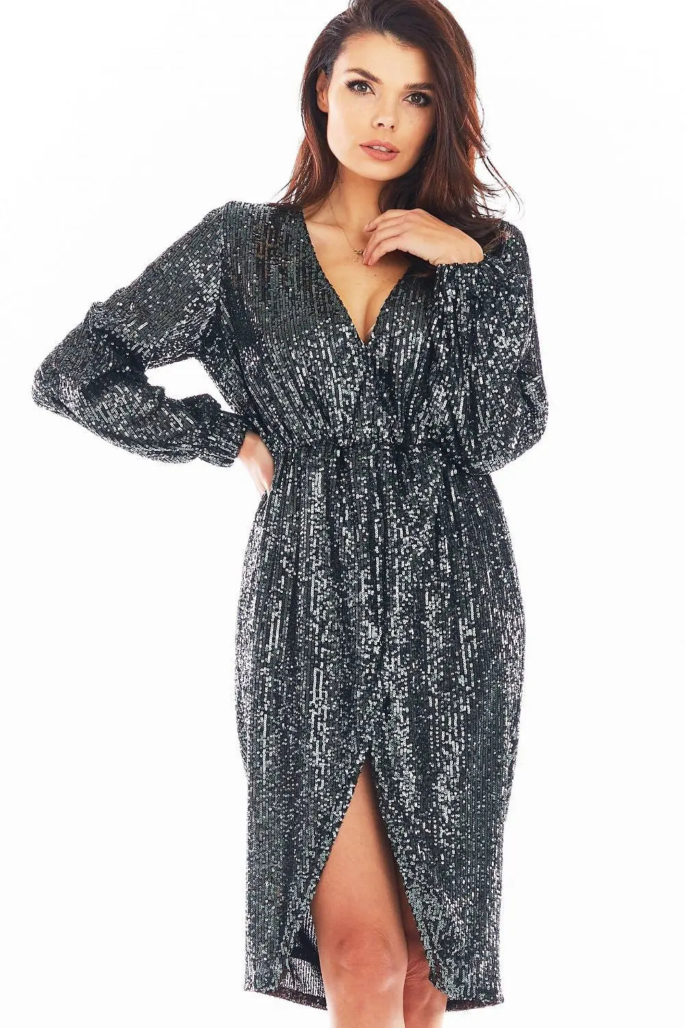  Evening dress model 150769 awama 