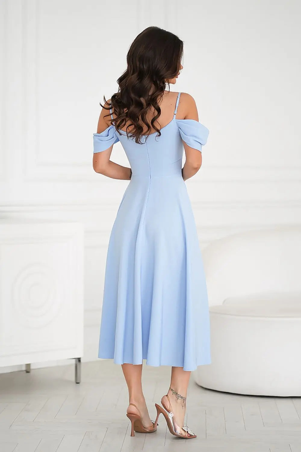  Evening dress model 210734 Bicotone 