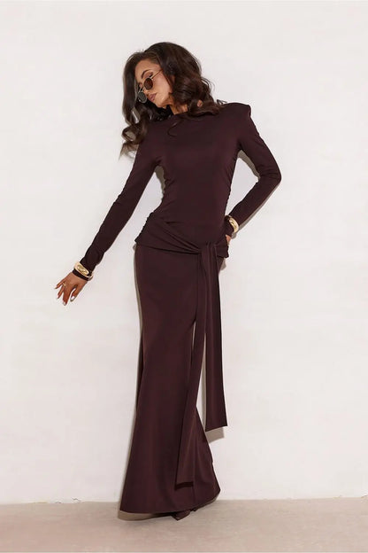  Long dress model 220924 Roco Fashion 
