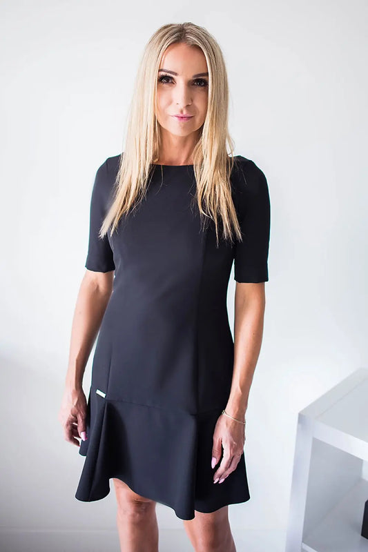  Plus size dress model 121358 Jersa 