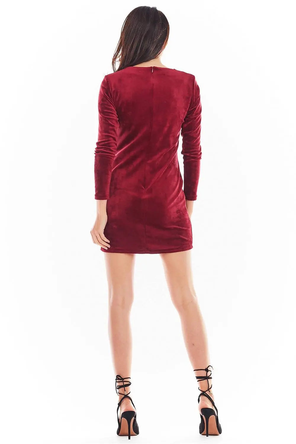  Short dress model 150743 awama 
